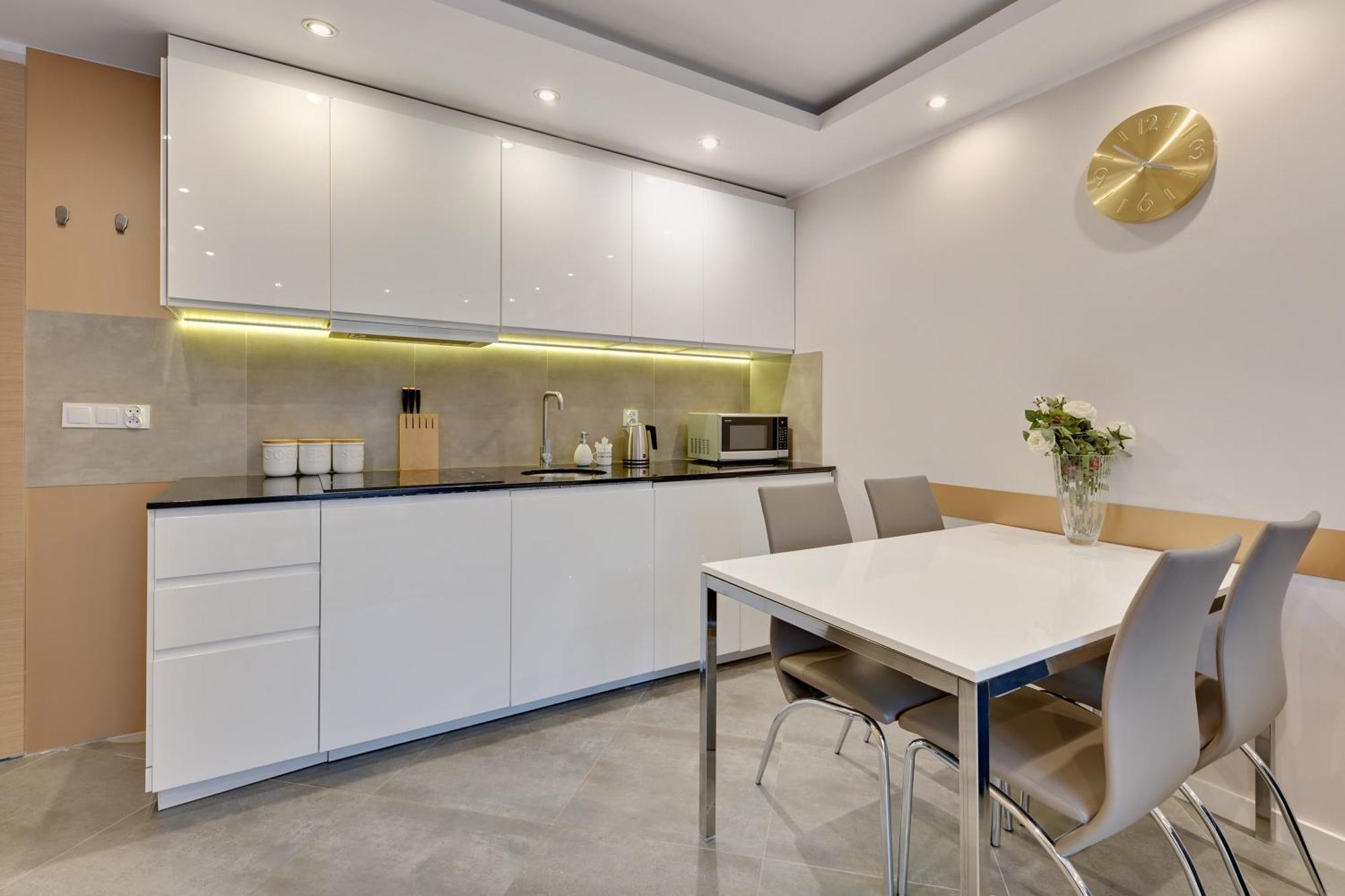 Flatbook Apartments Waterlane Island Spa With Riverview 格但斯克 外观 照片