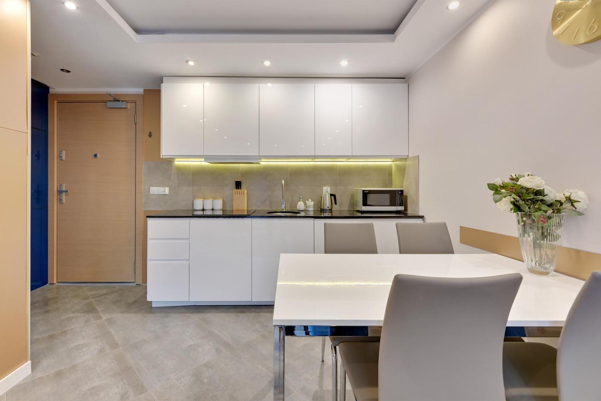 Flatbook Apartments Waterlane Island Spa With Riverview 格但斯克 外观 照片