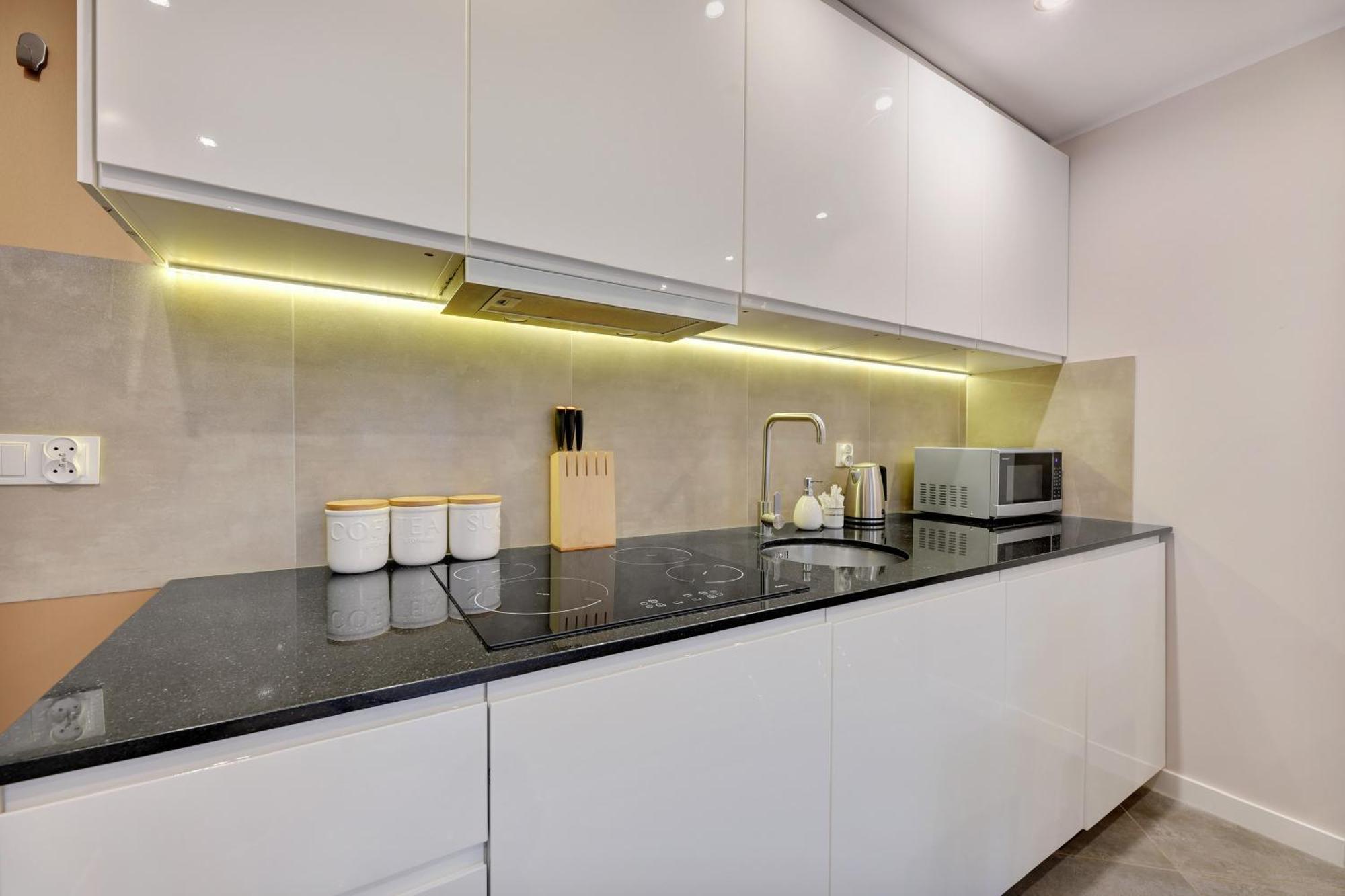 Flatbook Apartments Waterlane Island Spa With Riverview 格但斯克 外观 照片